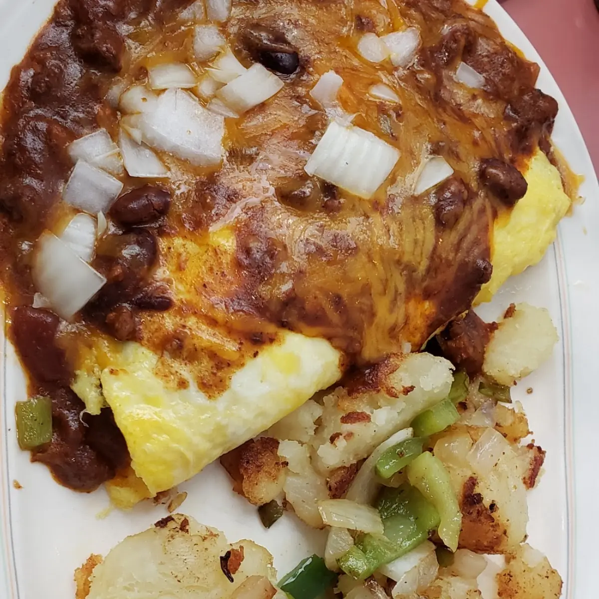 Chili Cheese Omelette