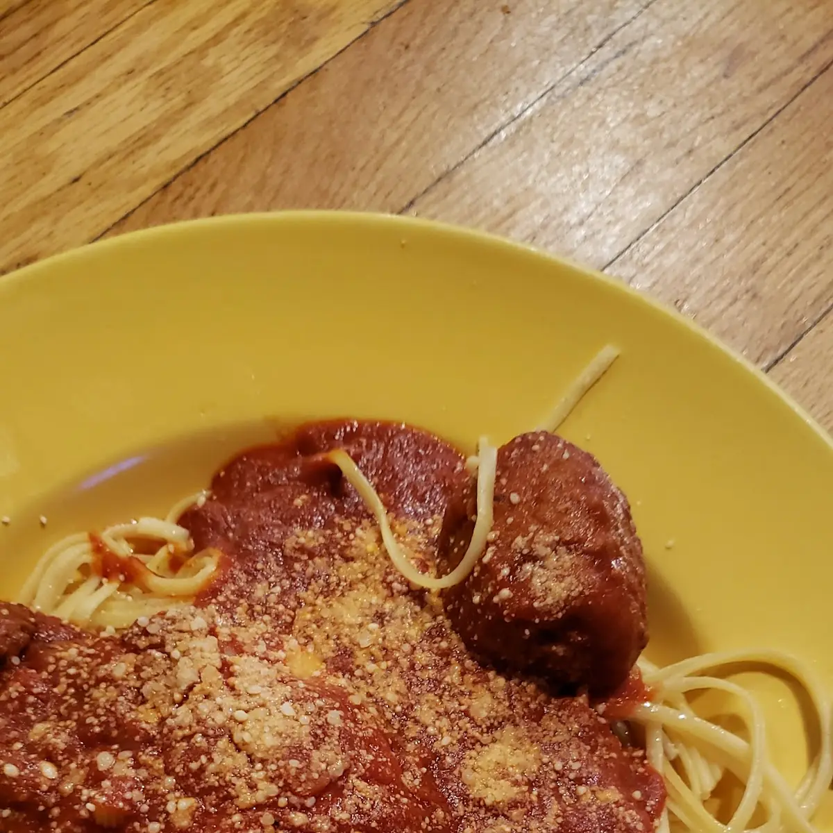 Chicken Parmesan Pasta & Salad