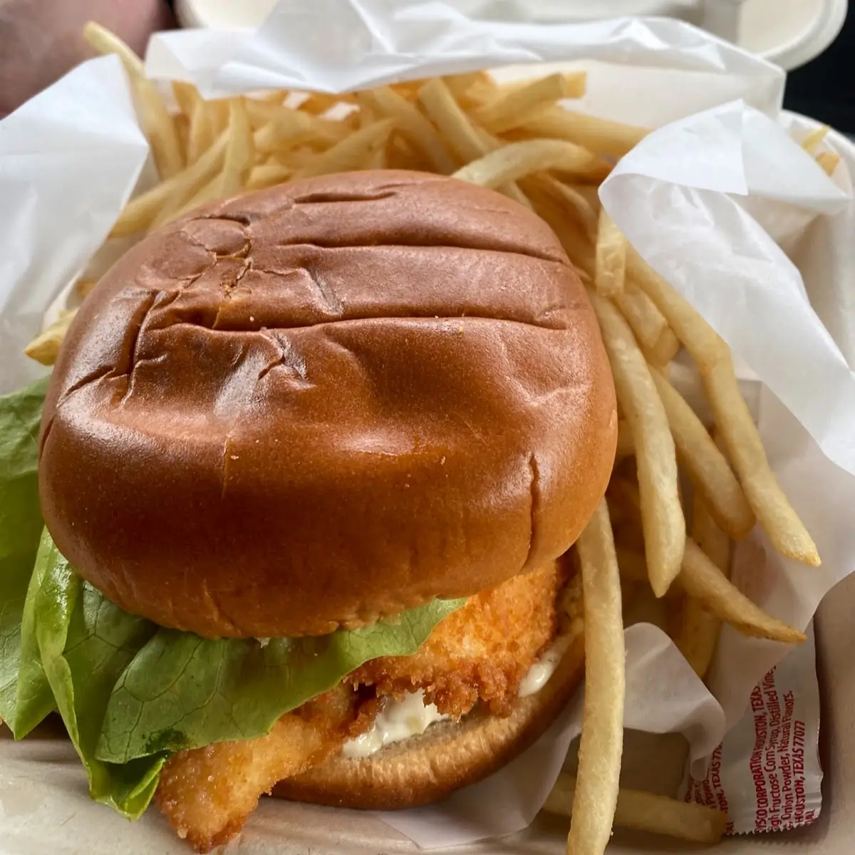 Halibut Sandwich
