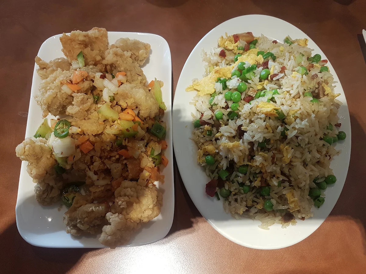 Hot & Spicy Fried Chicken, Wo's Chinese Restaurant 金穗園美食