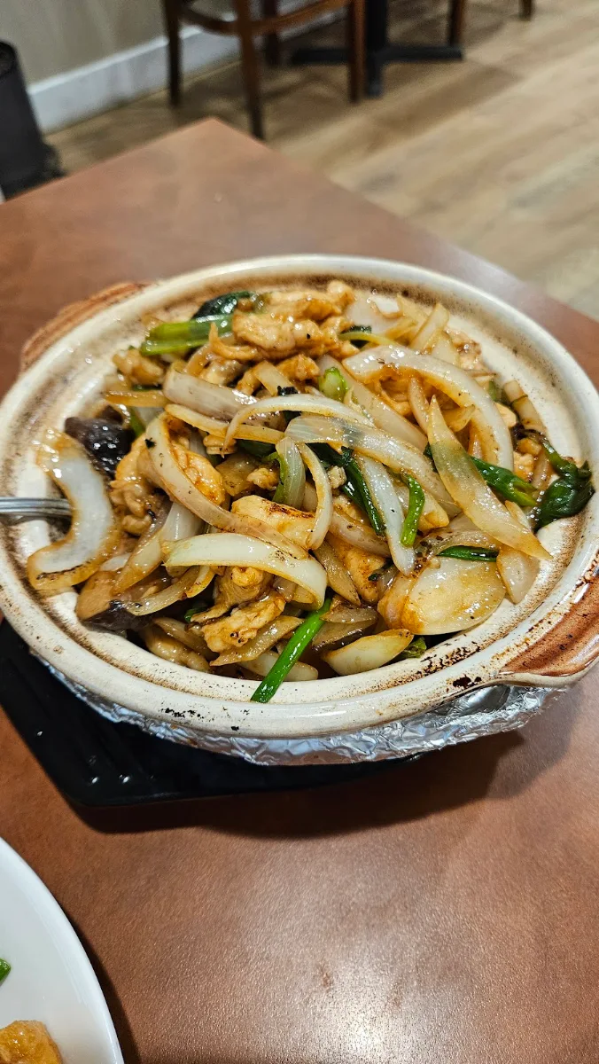 Mushroom and Onion, Wo's Chinese Restaurant 金穗園美食