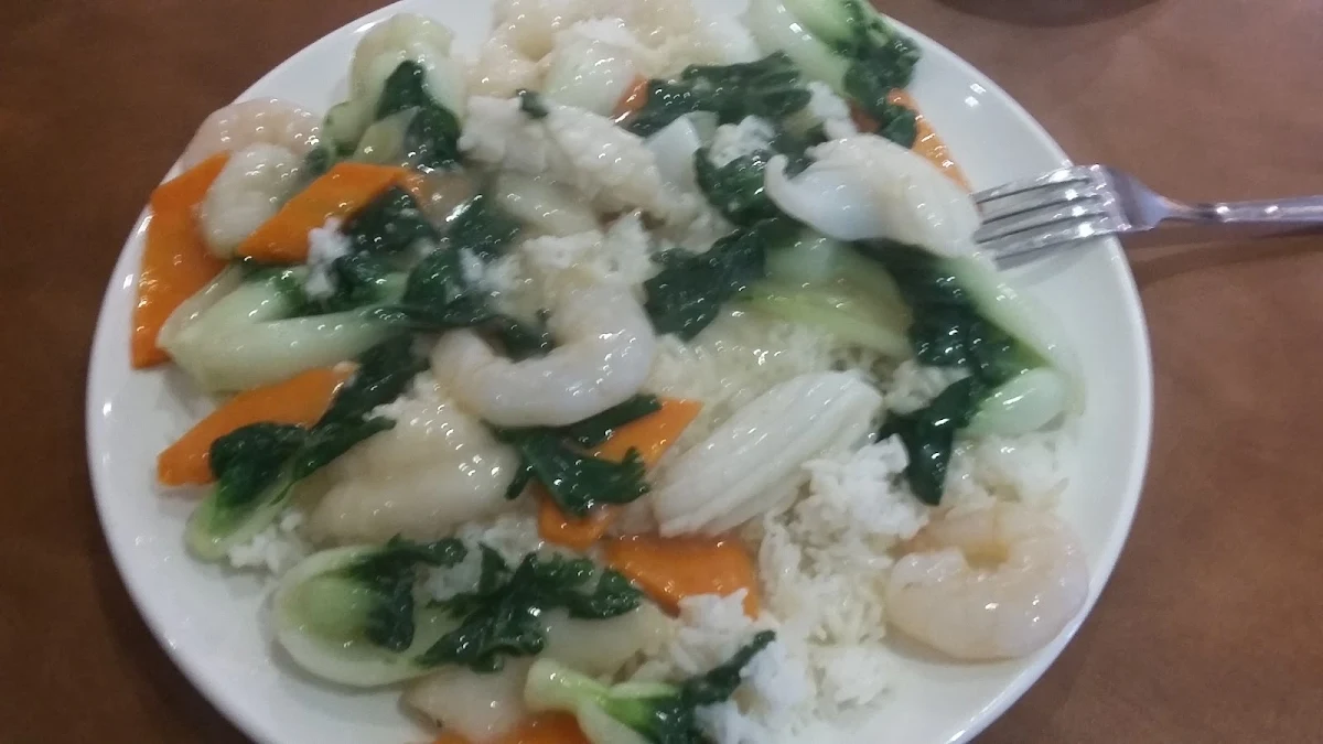 Sea Food, Wo's Chinese Restaurant 金穗園美食