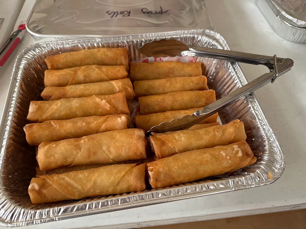 Vegetable Spring Rolls, Wo's Chinese Restaurant 金穗園美食