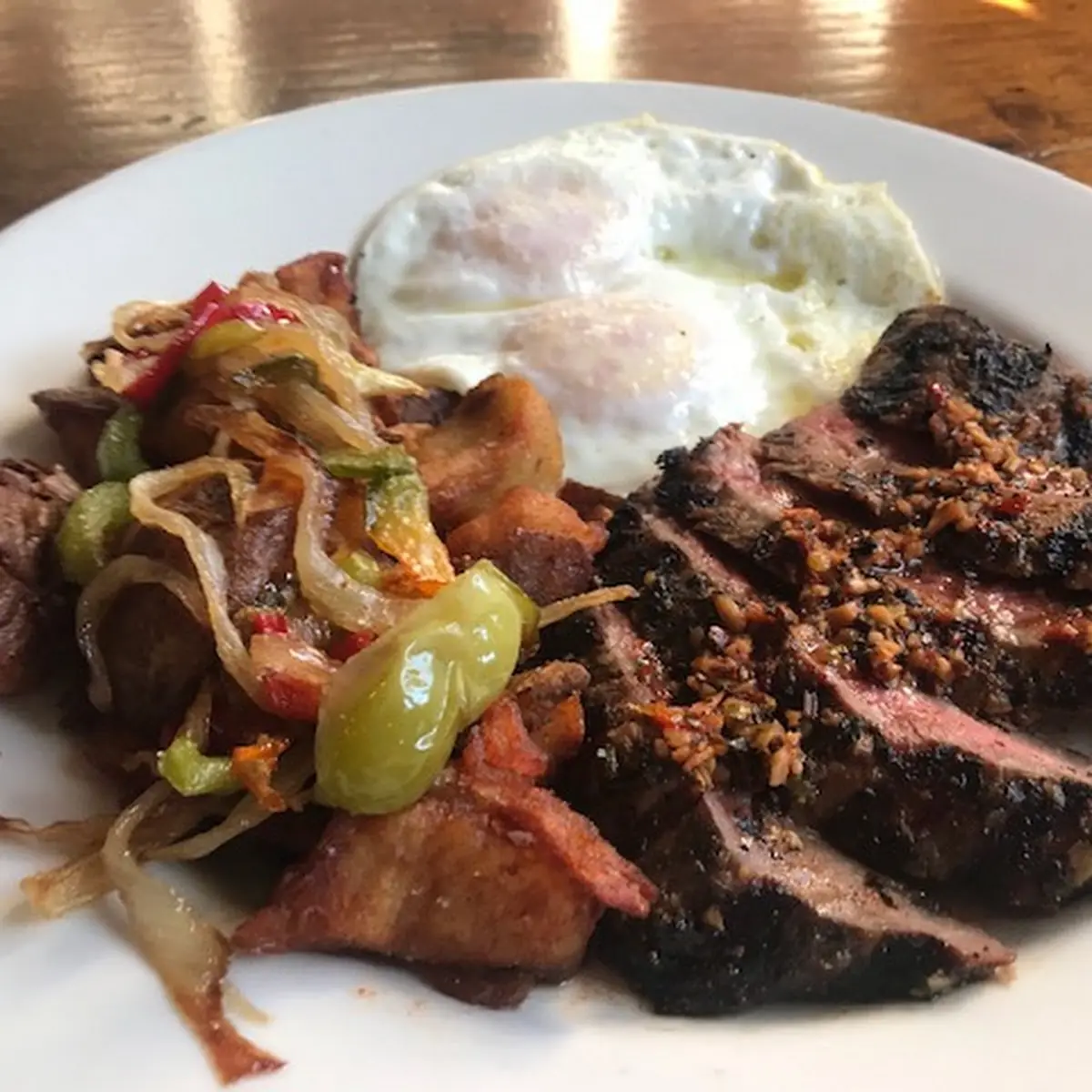 Chimichurri Steak & Eggs