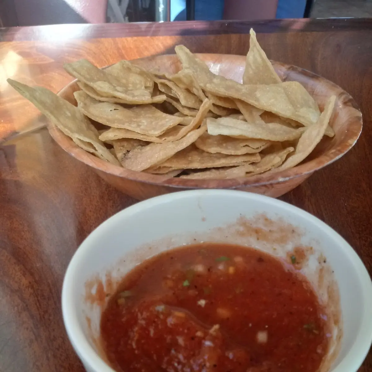 Rica Salsa Con Nachos