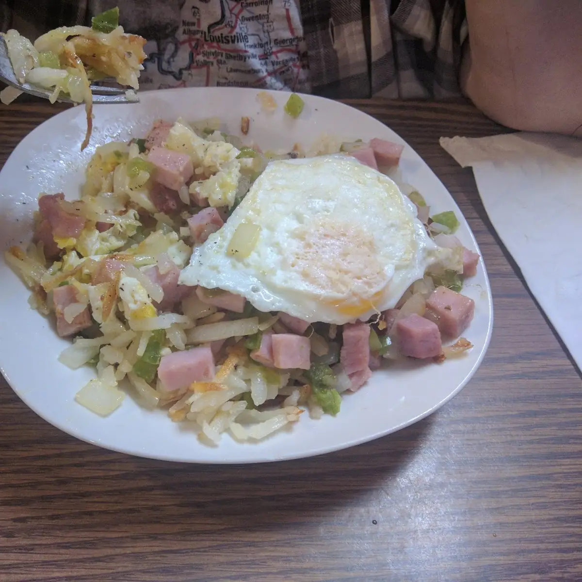 Ham and Hash Browns