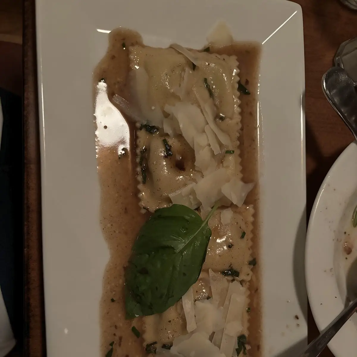 Lobster Ravioli in a Pink Sauce