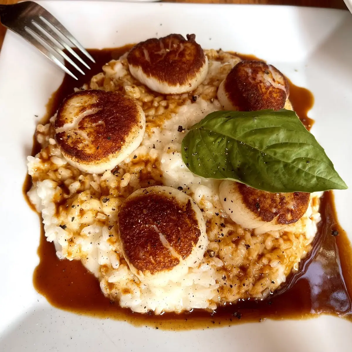 Risotto w Sea Scallops
