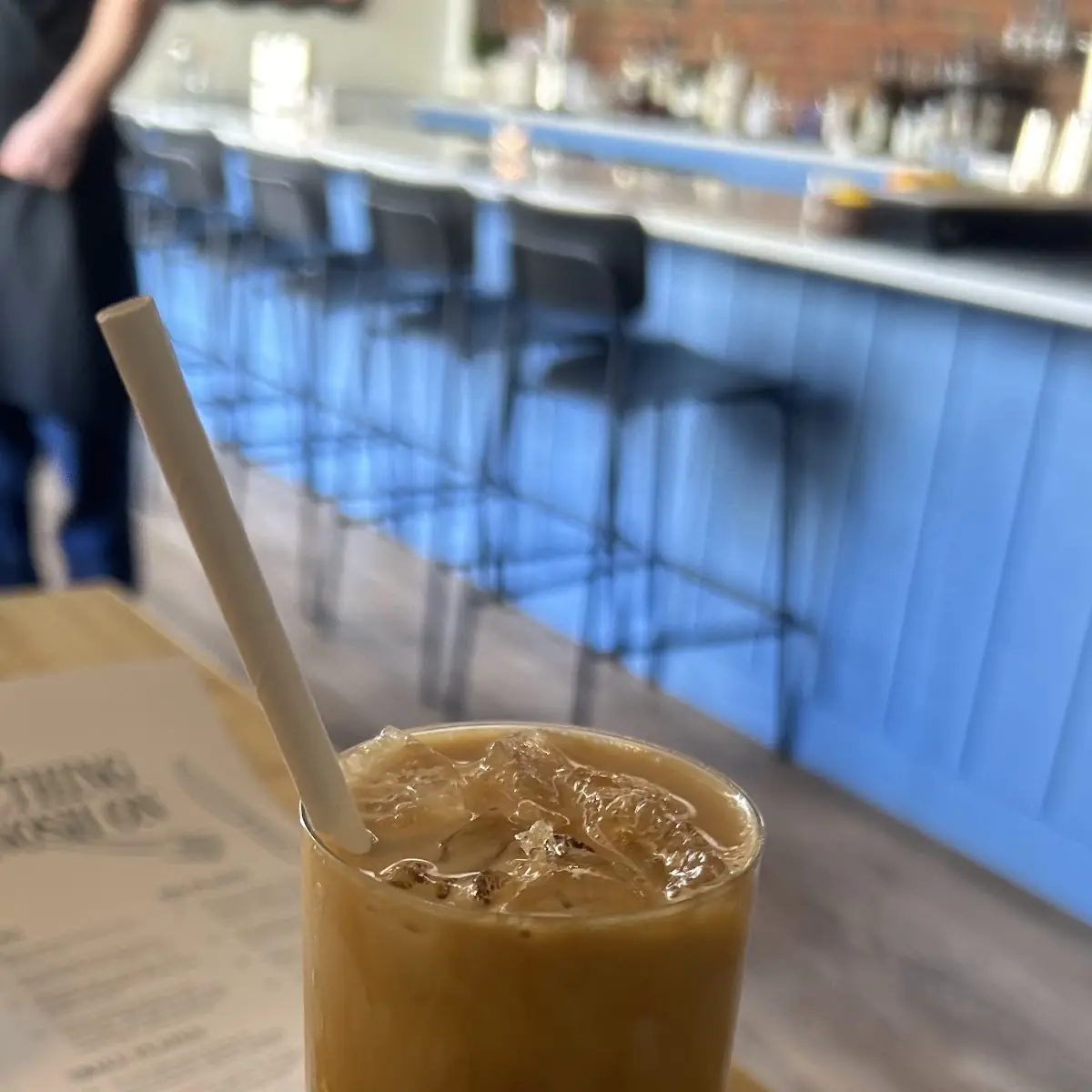 Iced Vanilla Latte