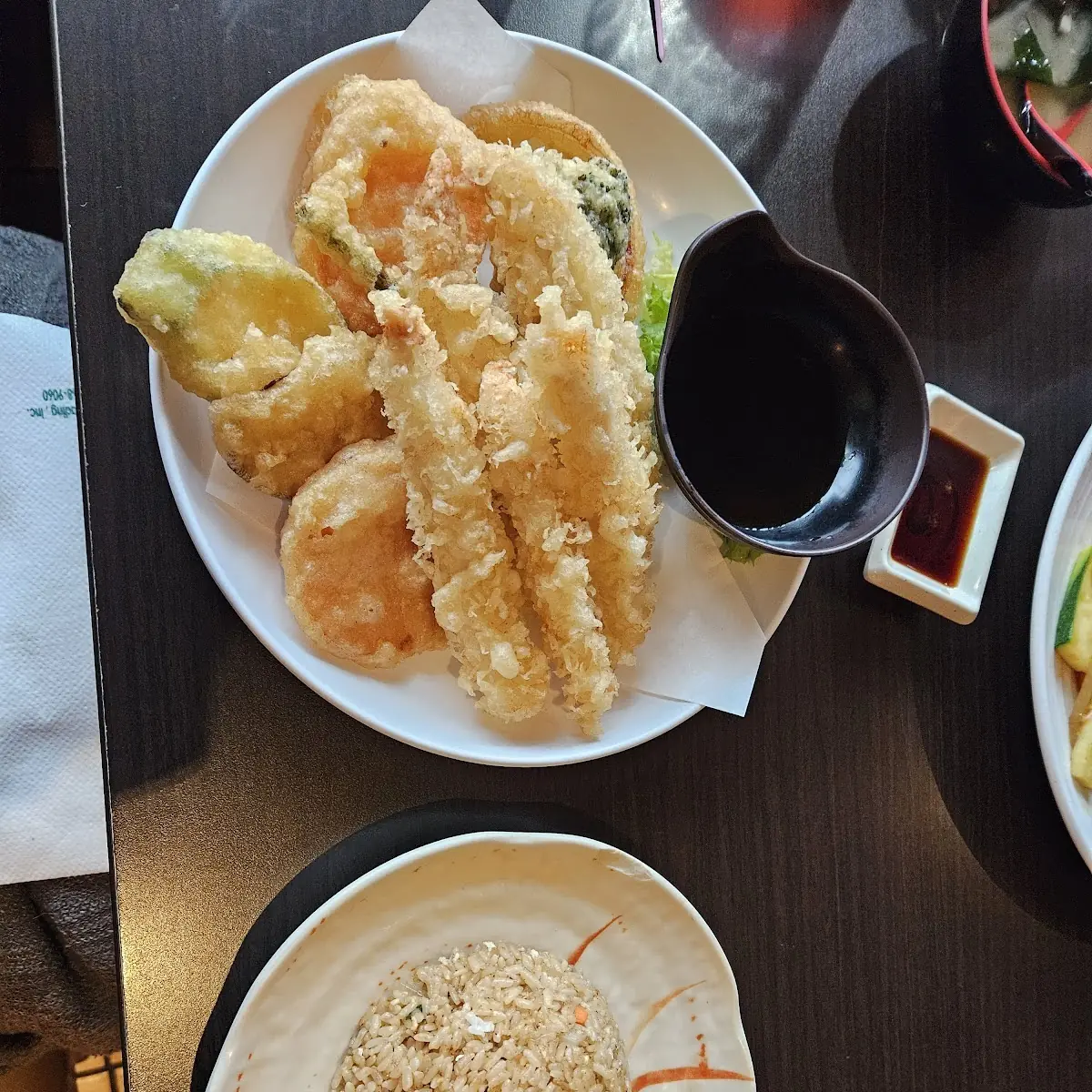 Chicken and Vegetable Tempura