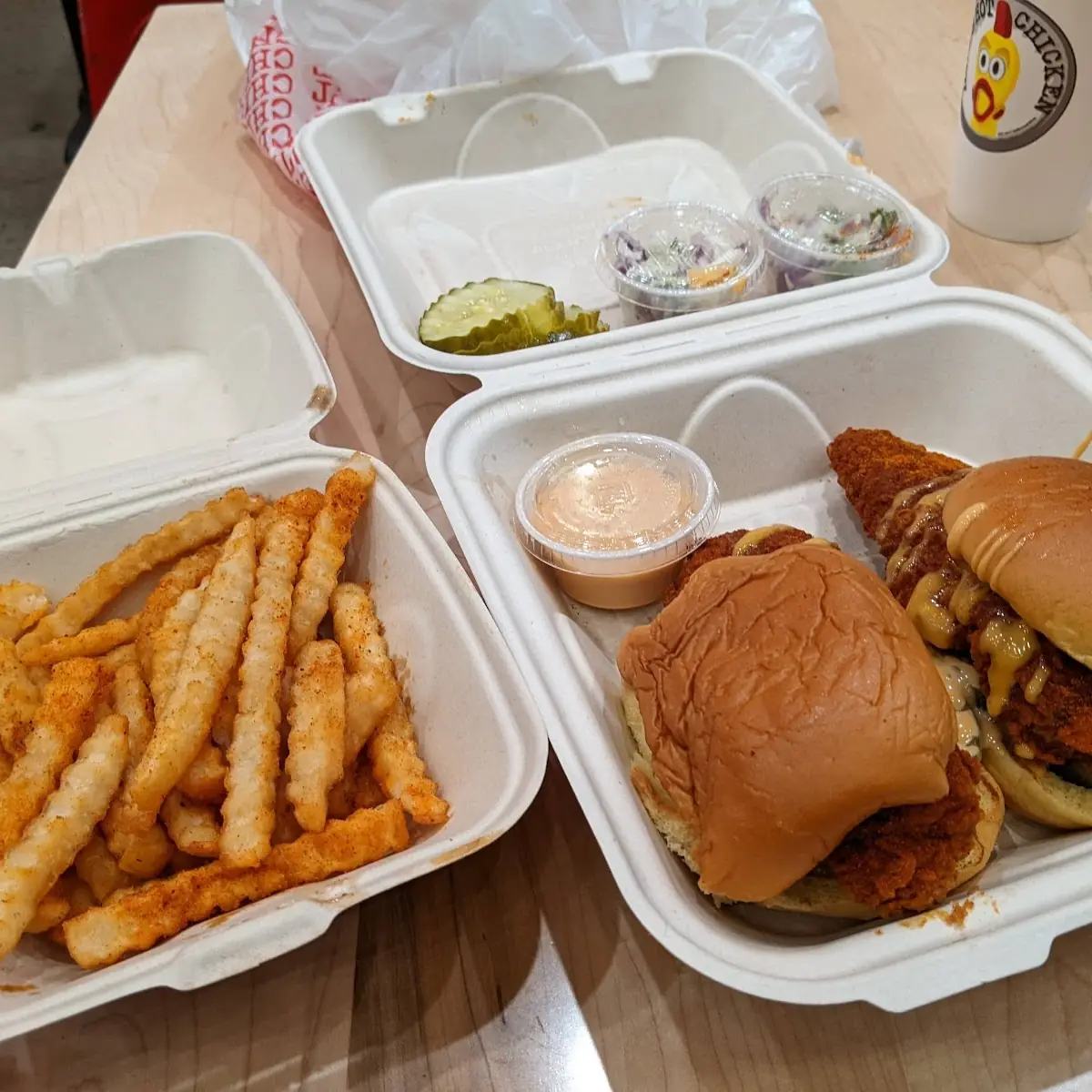 Number Two Two Sliders with Fries