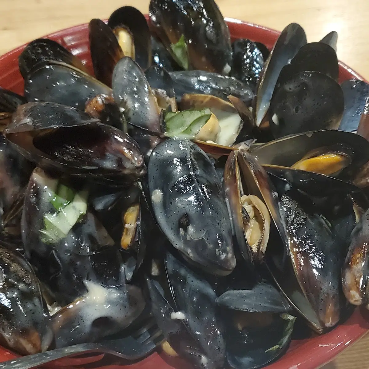 Mussels in White Wine