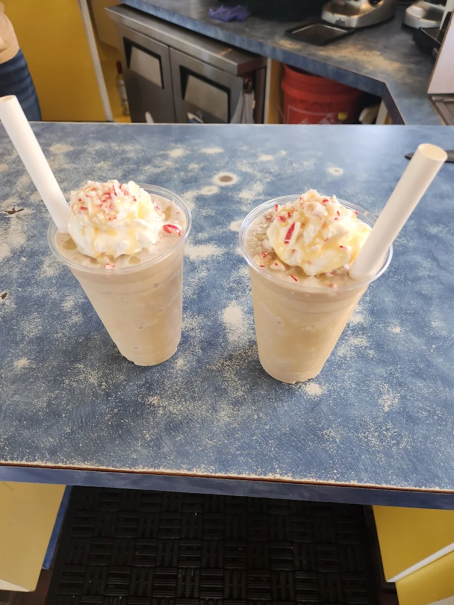 White Chocolate Peppermint Latte