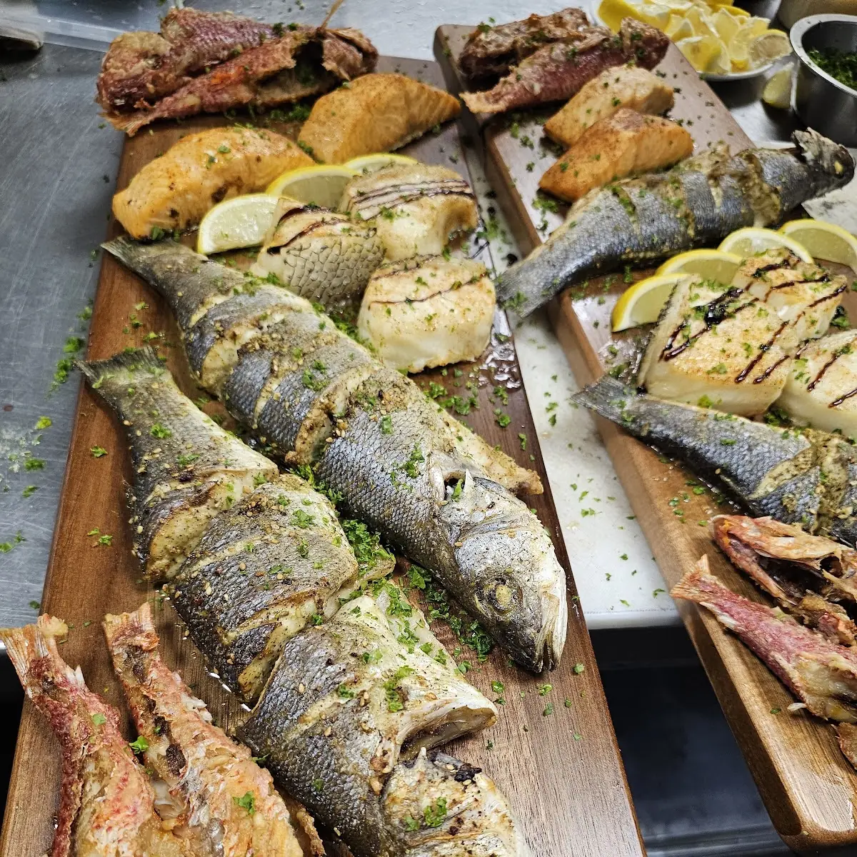 Deep Fried Whole Branzino