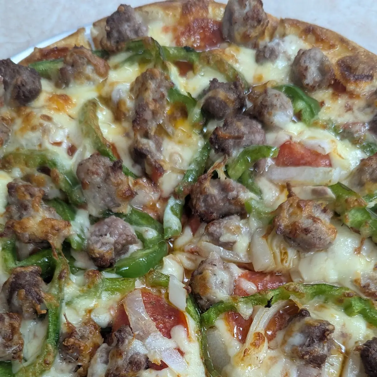 Steak Pizza