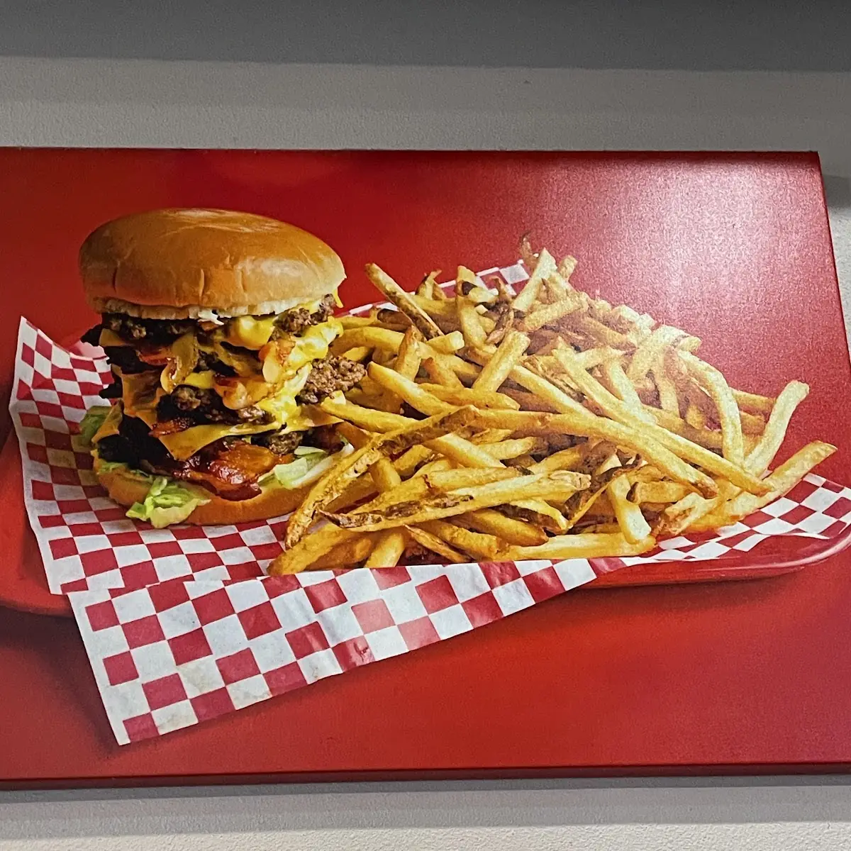 Double Bacon Cheeseburger Combo