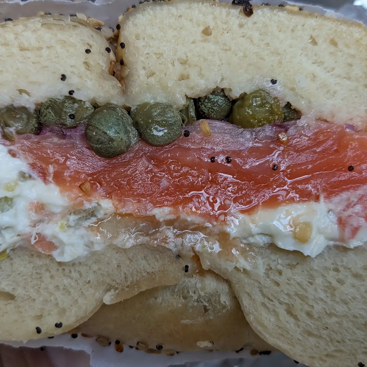 Lox Jalapeno Cream Cheese Capers Onions