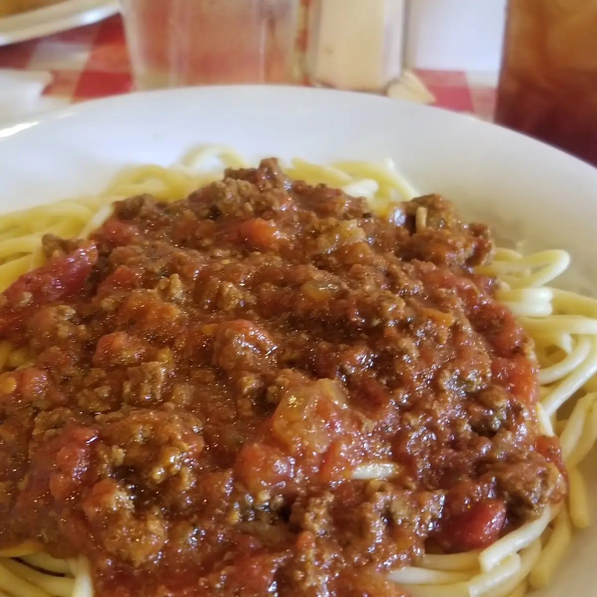 Meat Sauce Spaghetti