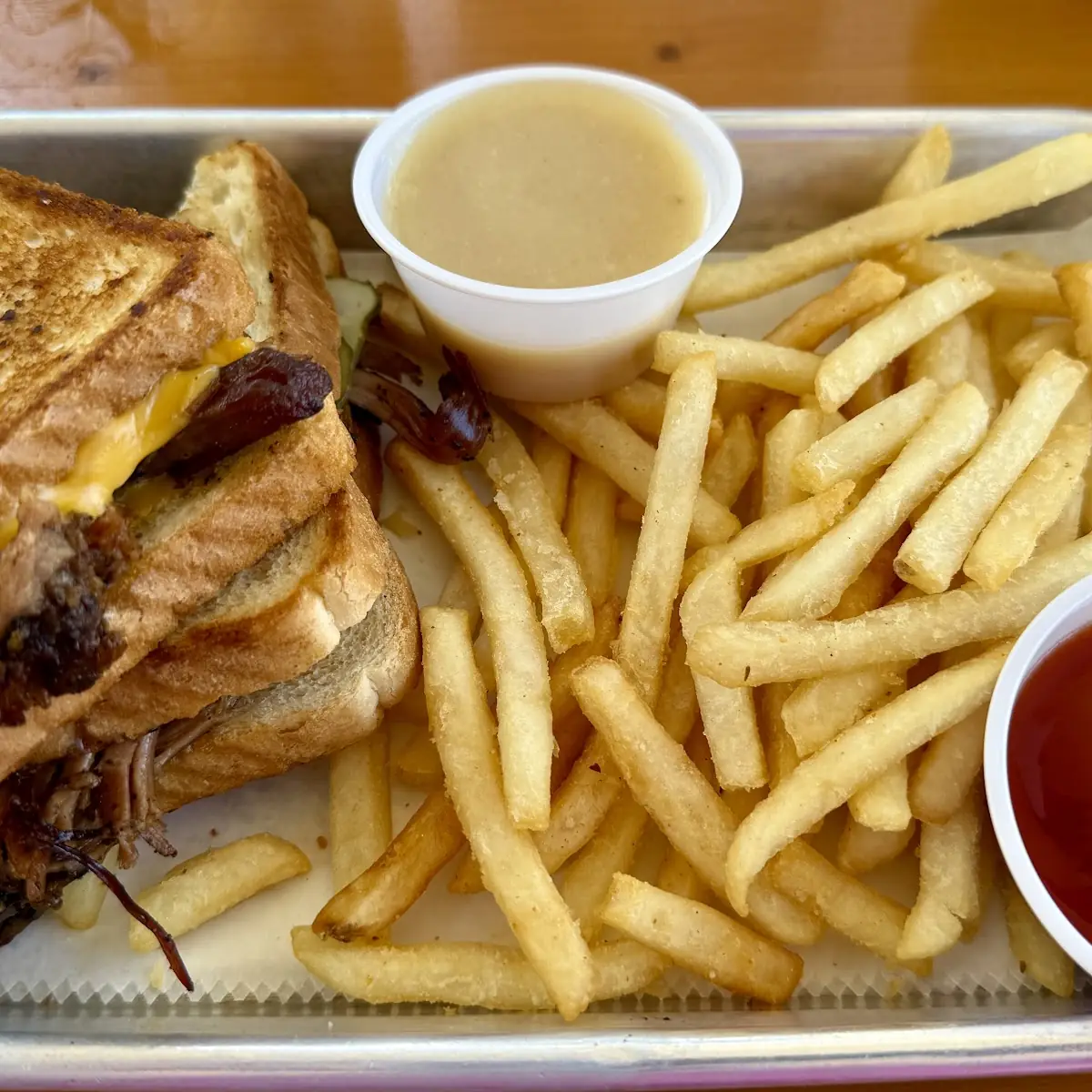 Brisket Grill Cheese Sandwich
