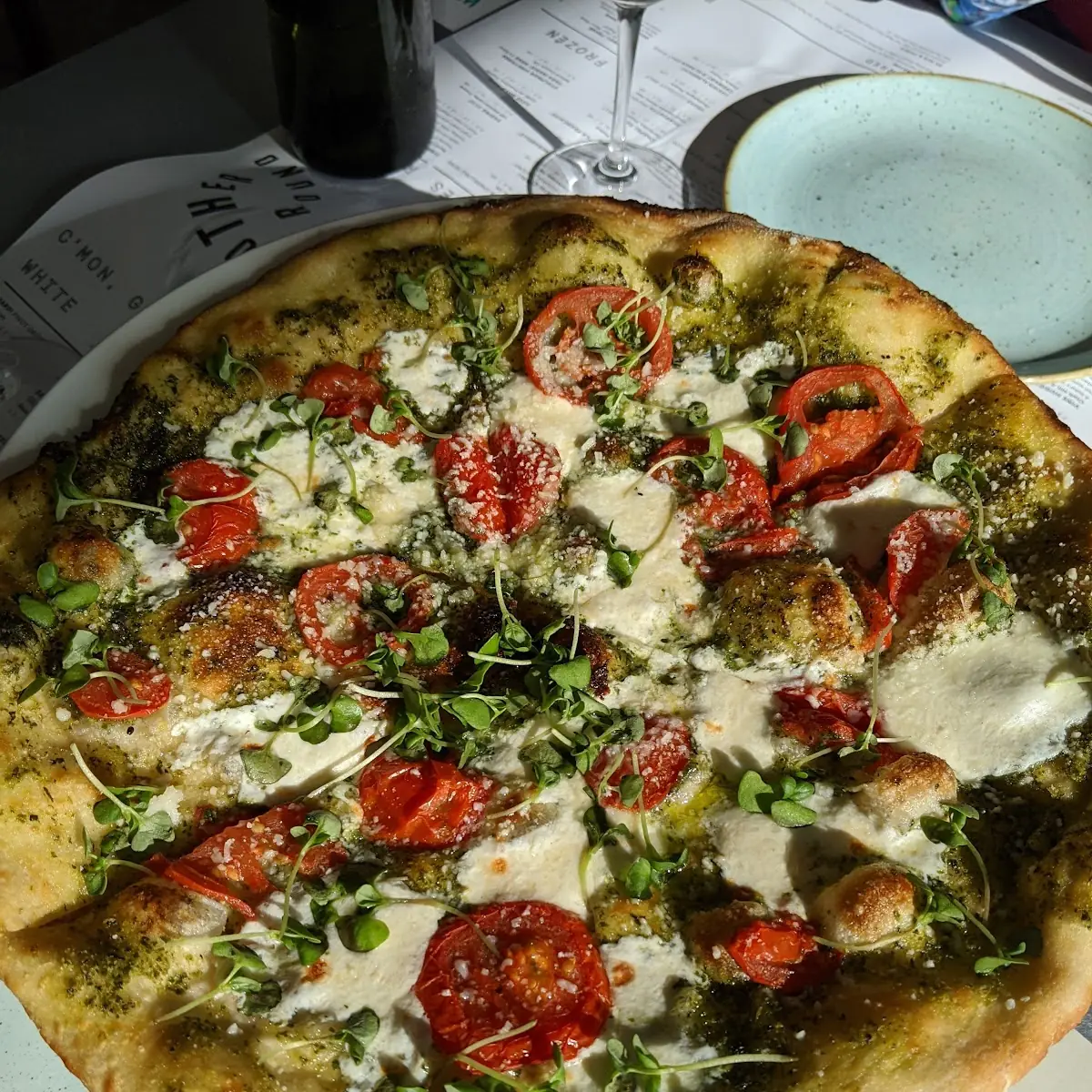 Marinated Artichoke Pizza