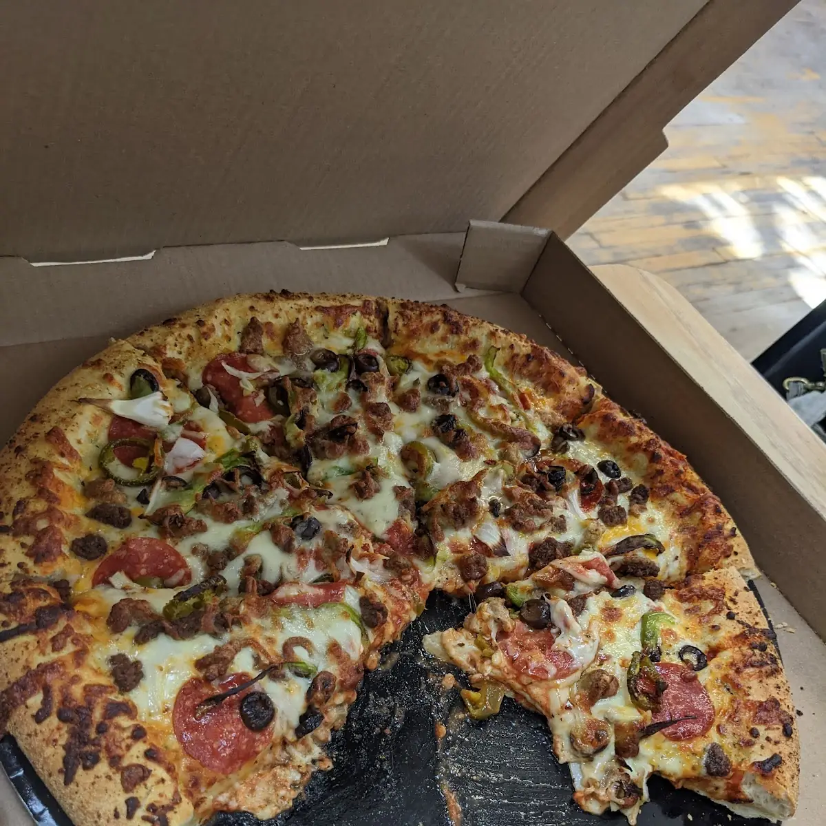 Supreme Pizza with Jalapenos