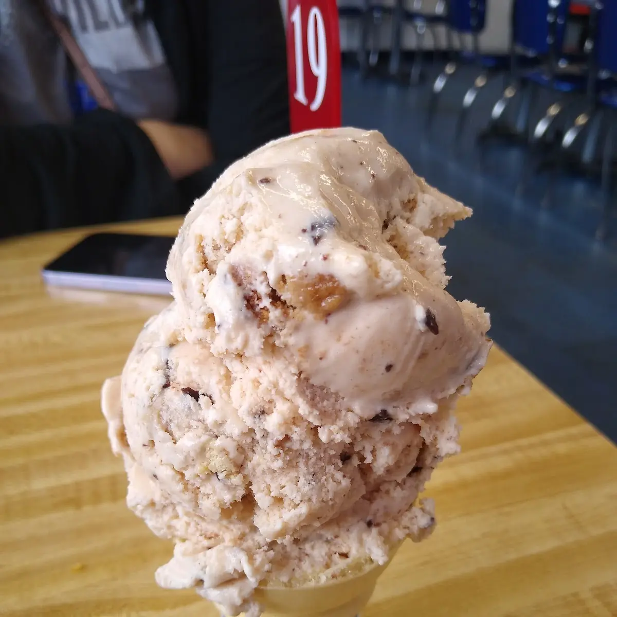 Cookie Dough Ice Cream Cone
