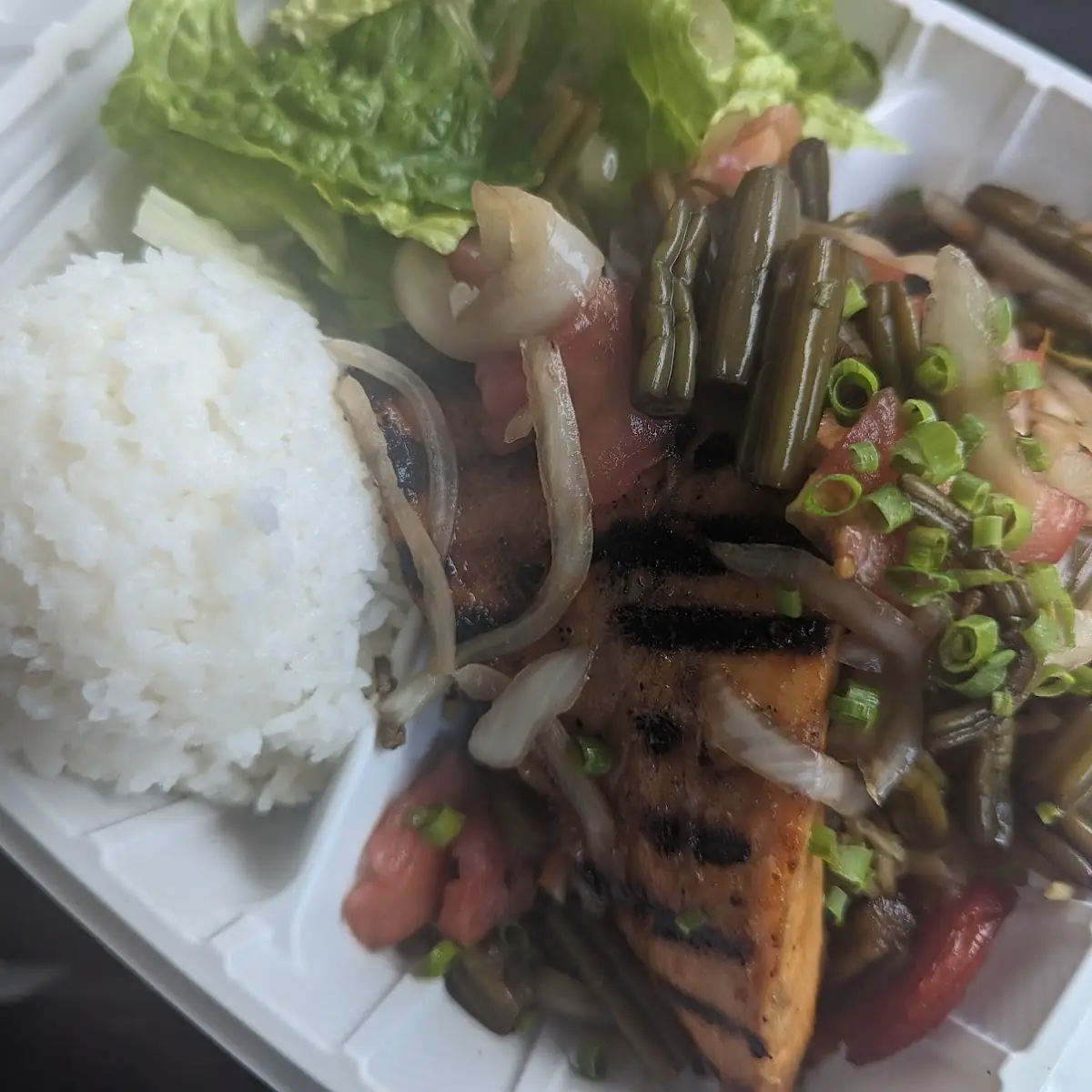 Combination Plates with Teriyaki Beef