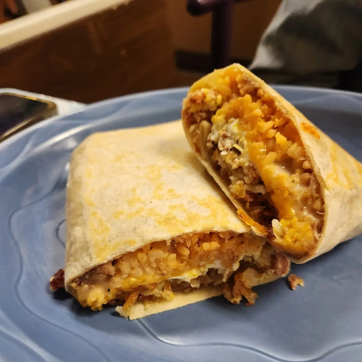 Big a Breakfast Burrito