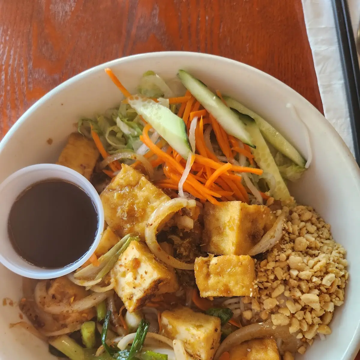 Fried Fresh Tofu & Assorted Vegetables