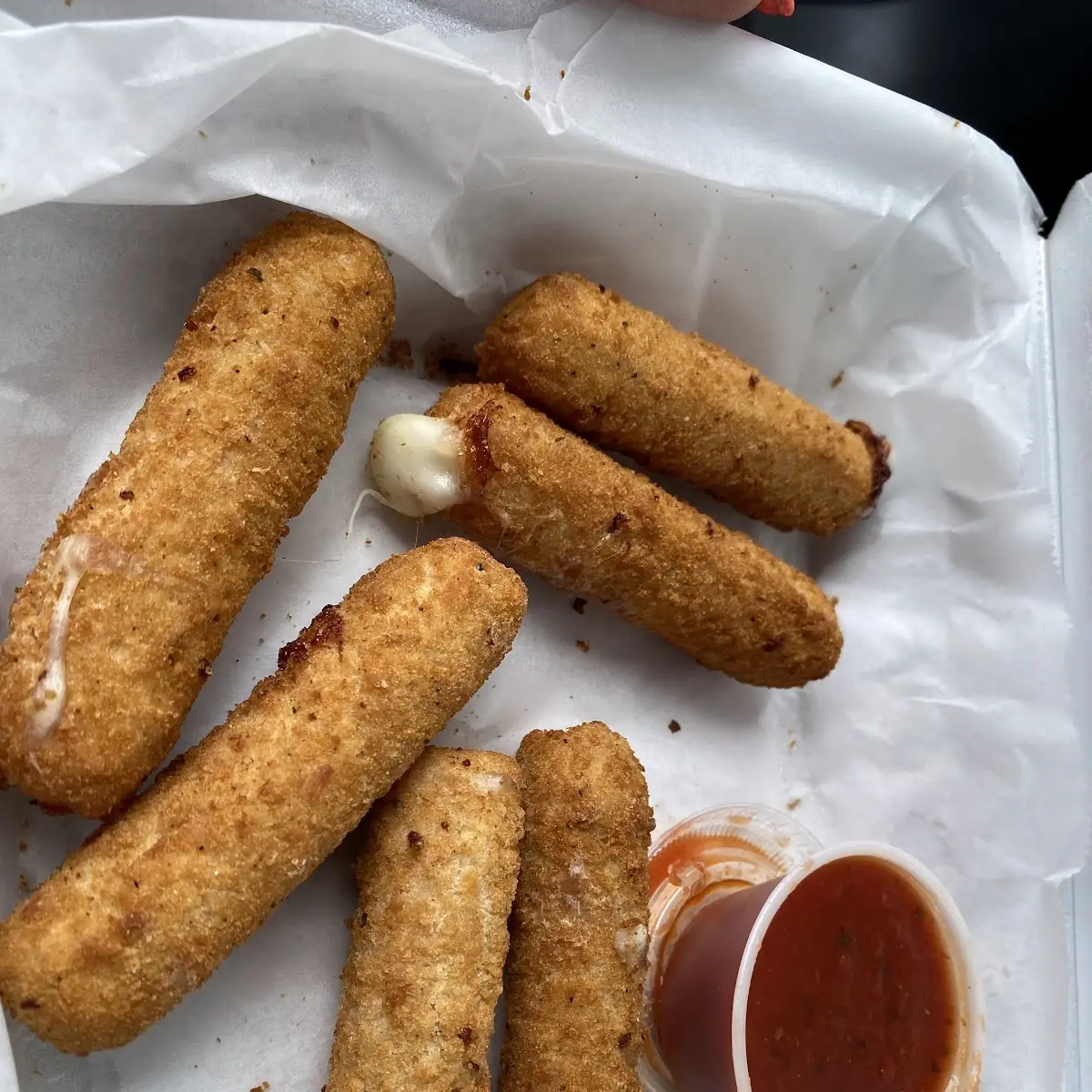 Garlic Provolone Cheese Sticks
