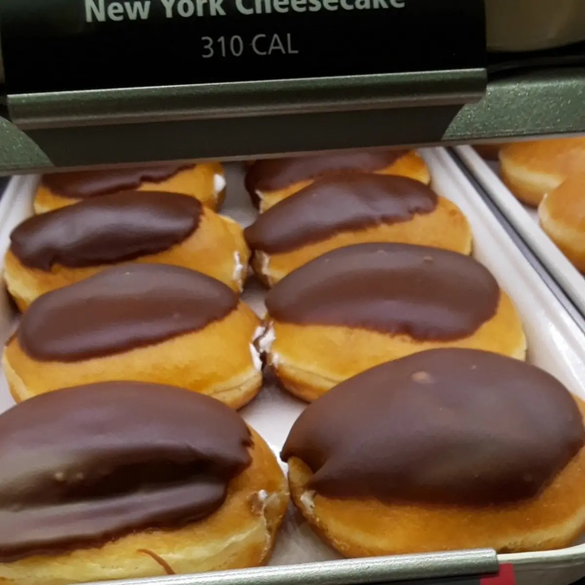 Iced Filled Chocolate Covered Donuts