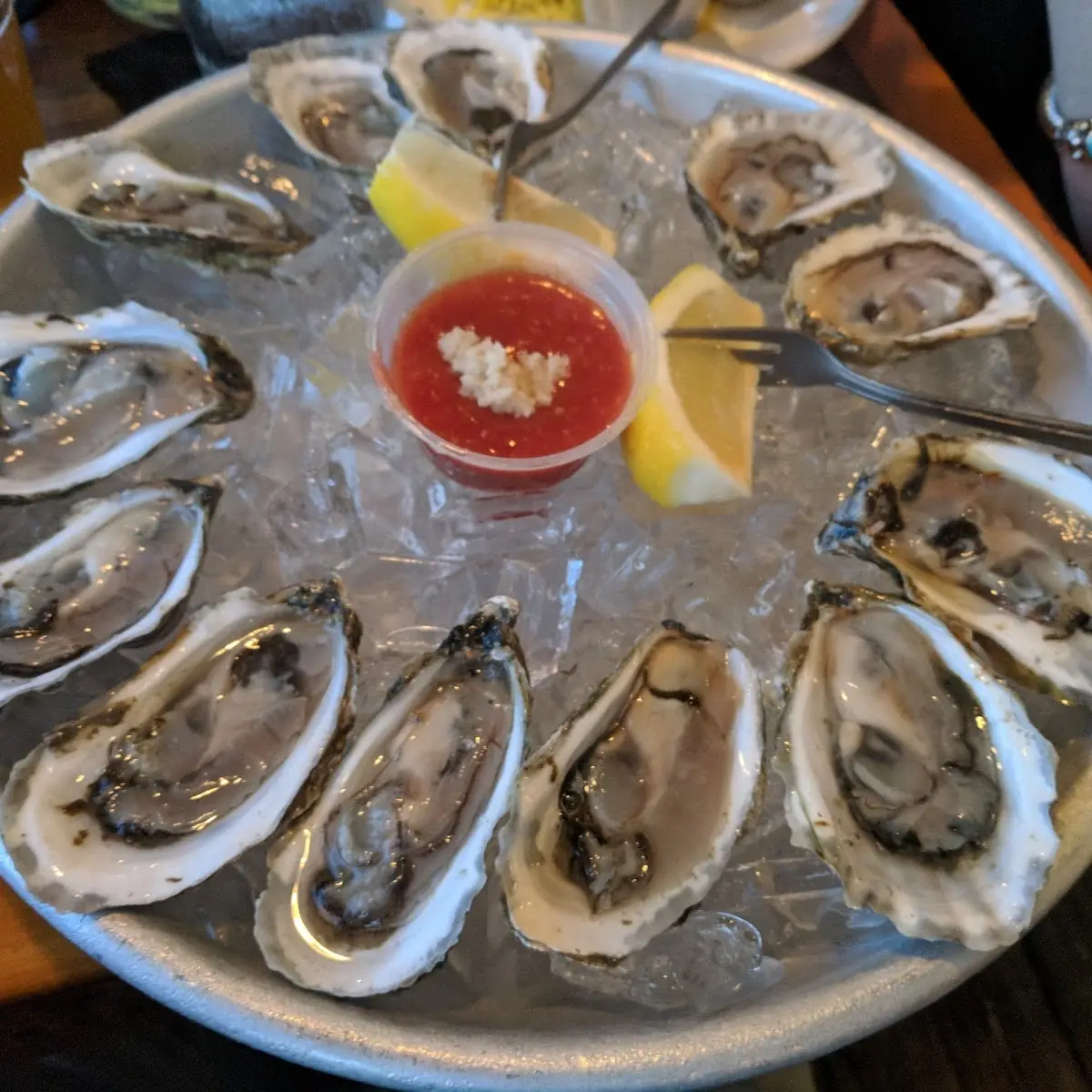 1 2 Dozen Raw Wellfleet Oysters on the Half Shell