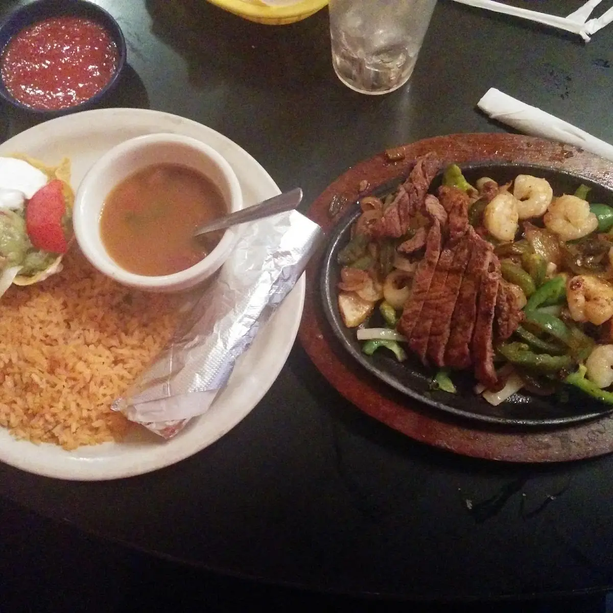 Shrimp and Steak Fajita