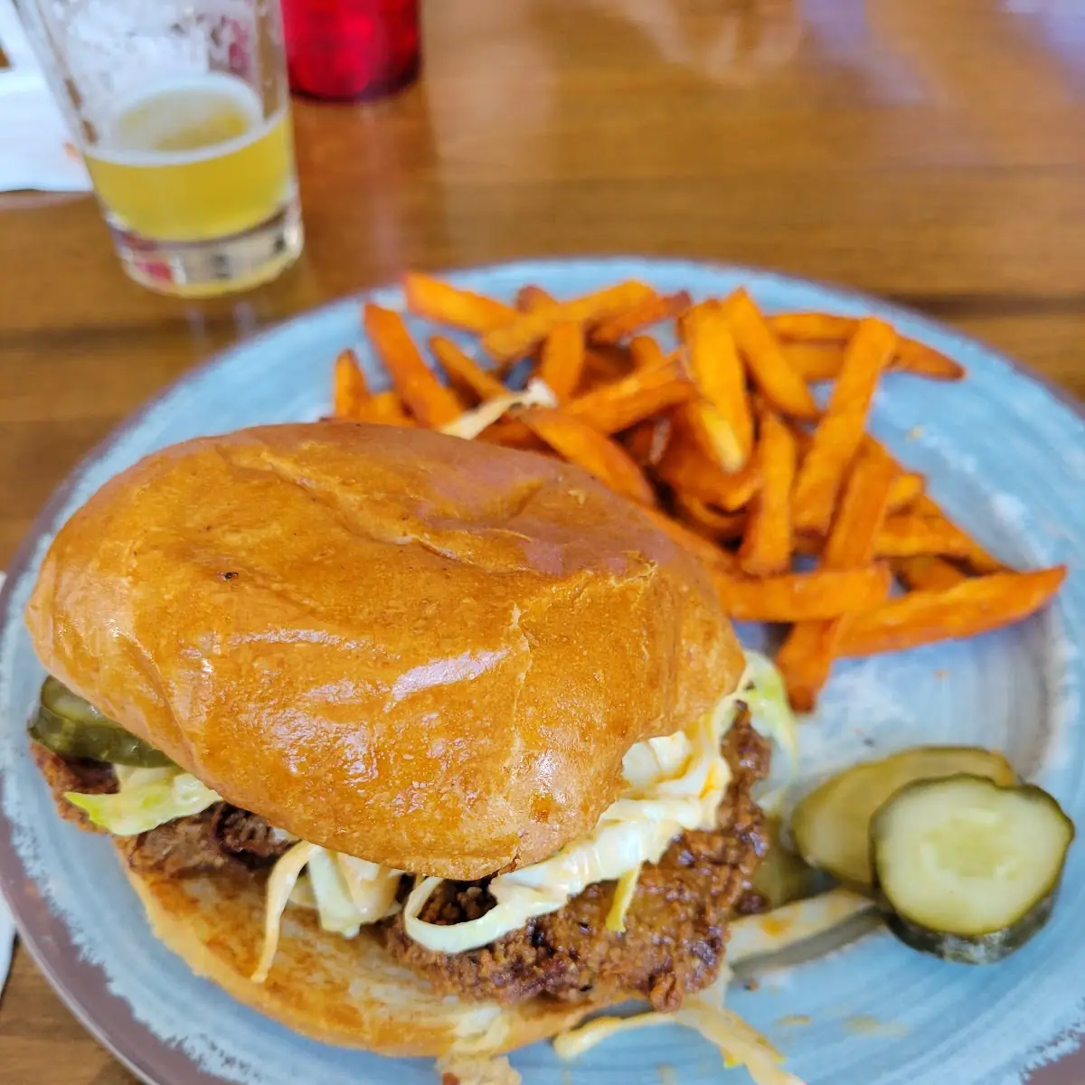 Bourbon Butter Chicken Sandwich