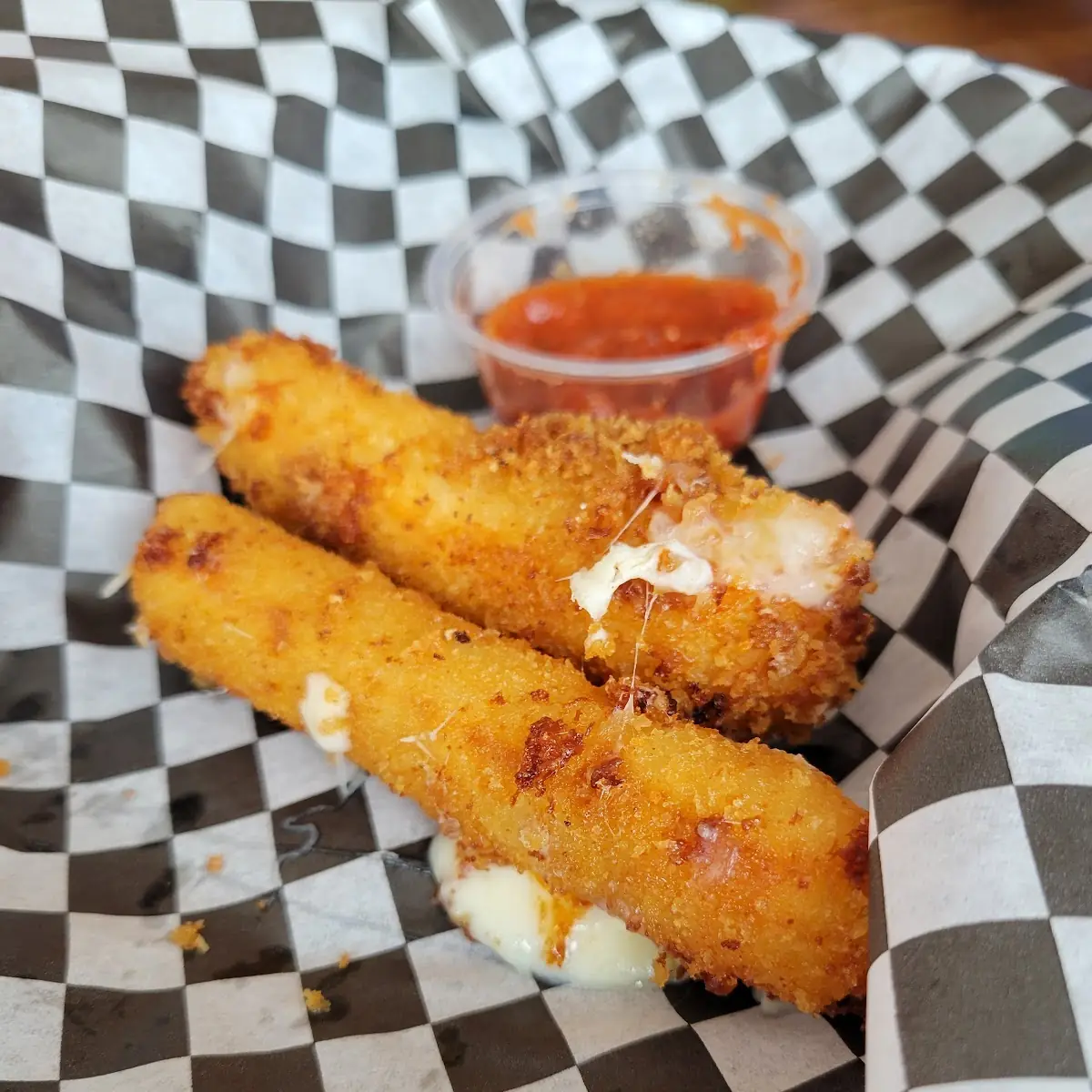 Mozzarella Cheese Sticks and Marinara Sauce