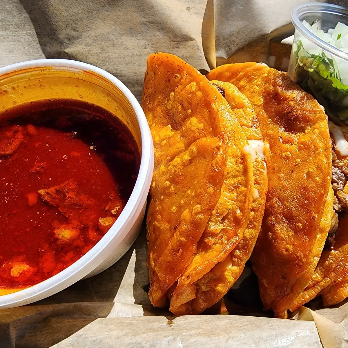 Chips & Queso Dip