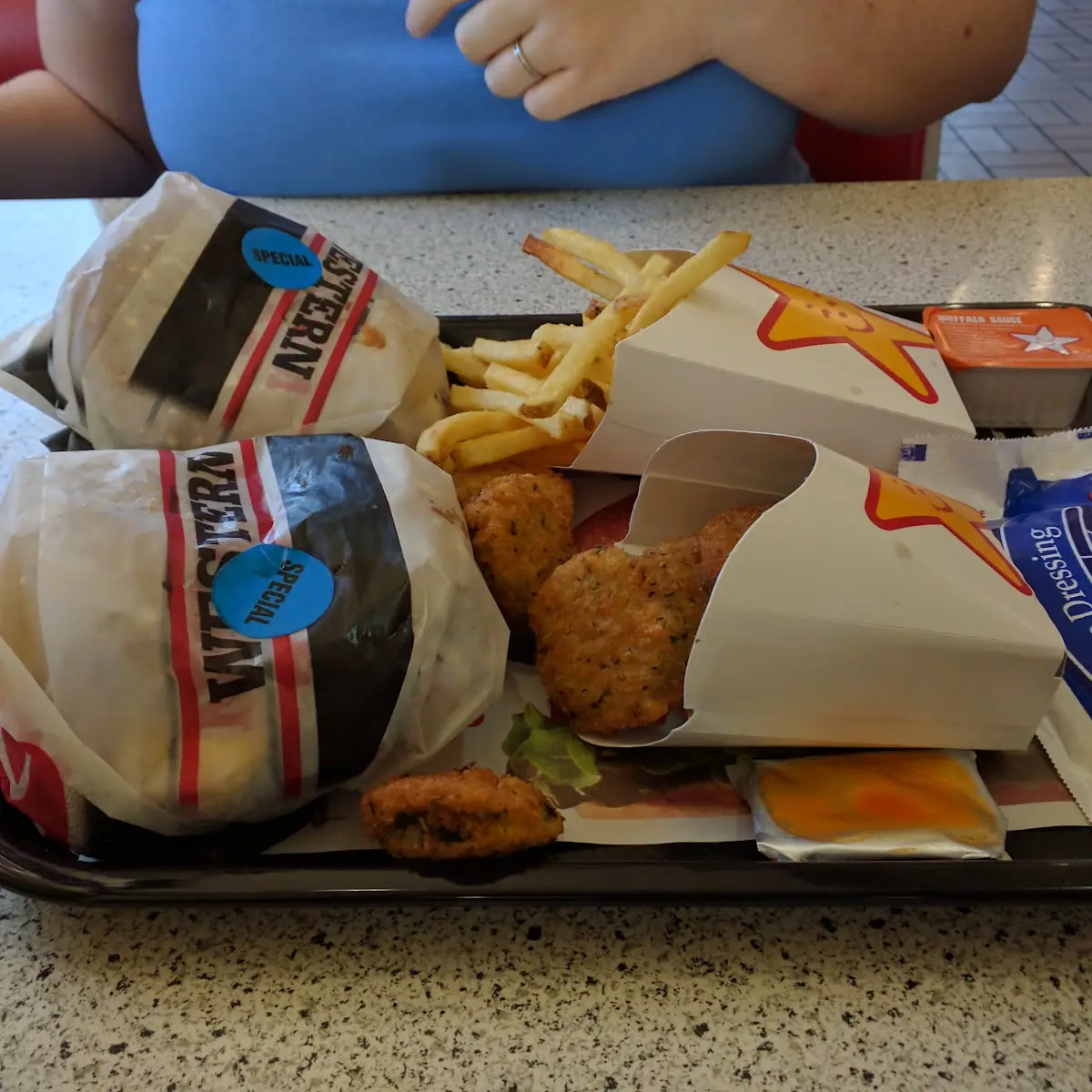 Western Bacon Cheeseburger Combo
