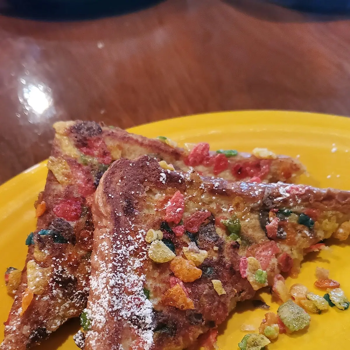 Fruity Pebble French Toast