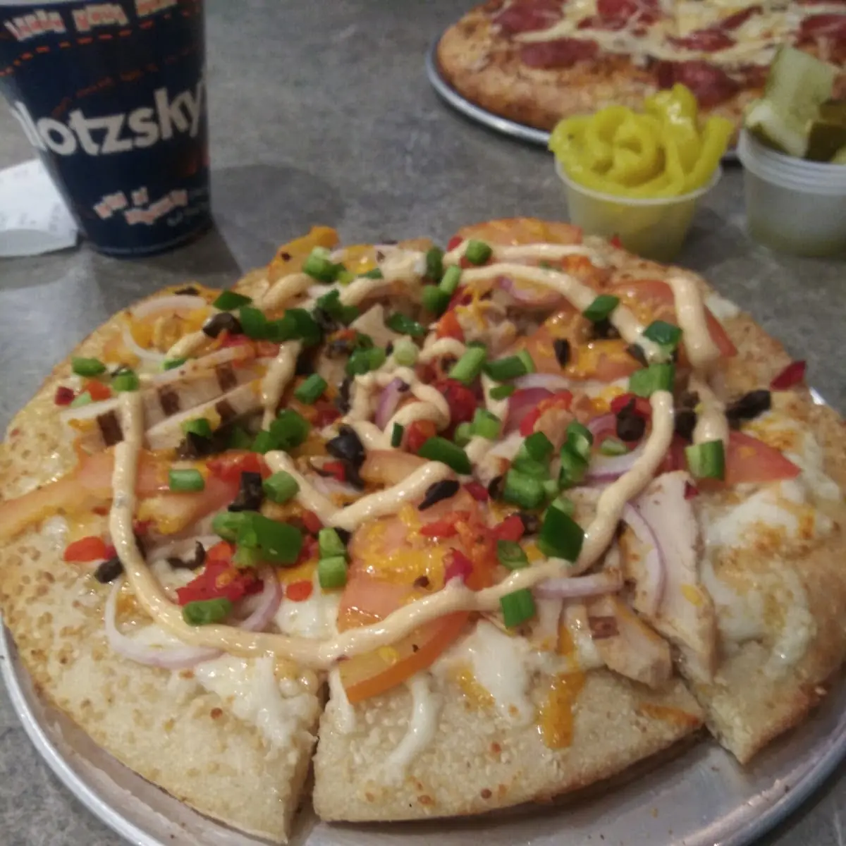 Fiesta Chicken Pizza