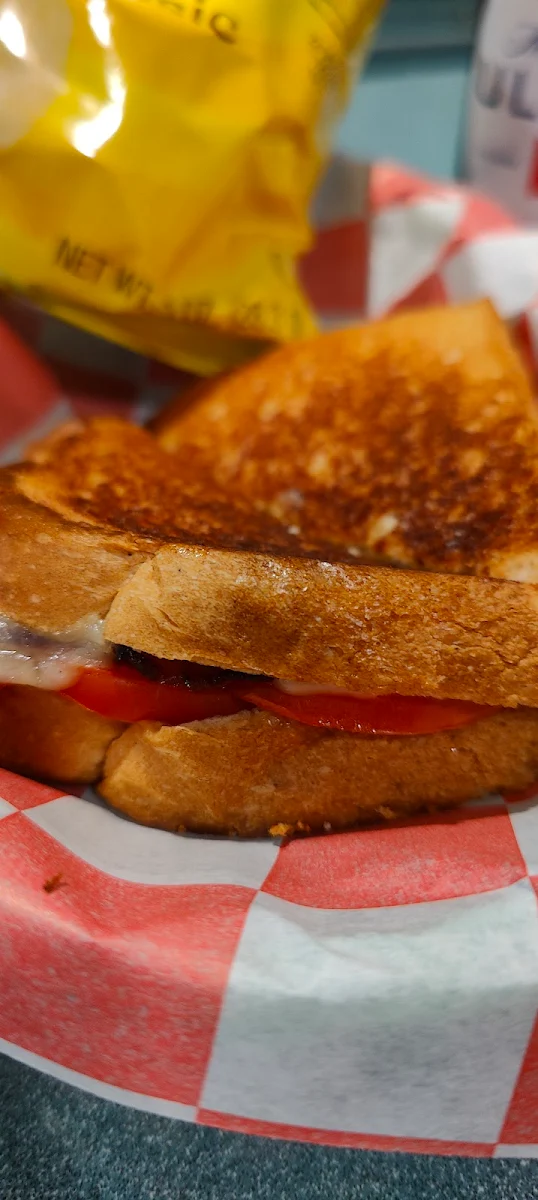 Grilled Cheese Bacon Tomato Sandwich