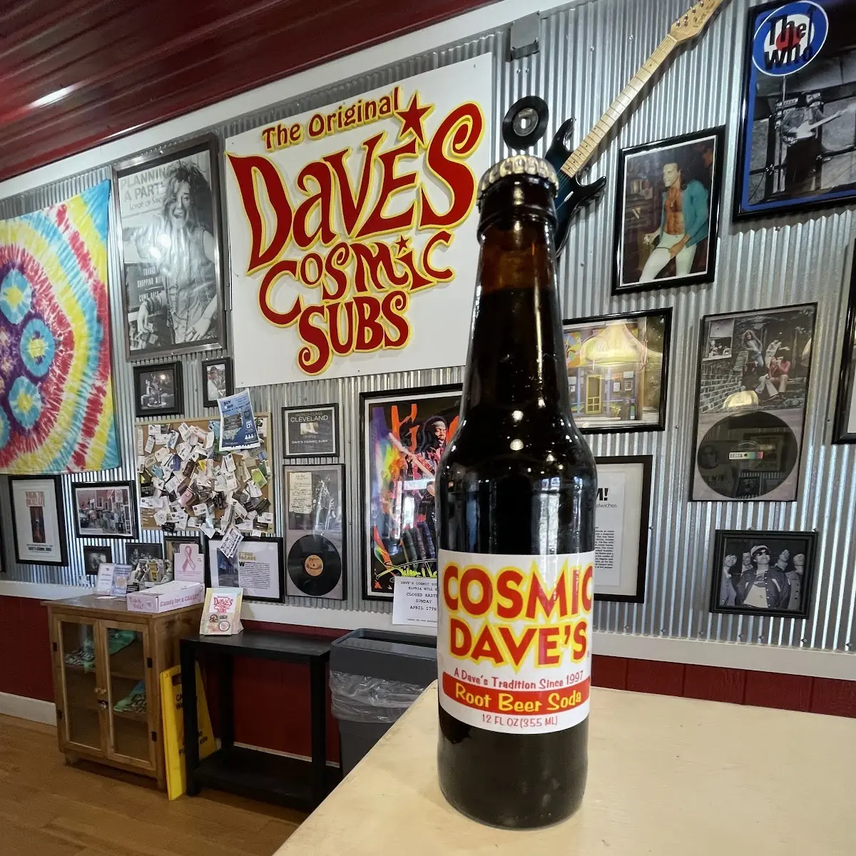 Dave's Soda 12 Oz Bottle