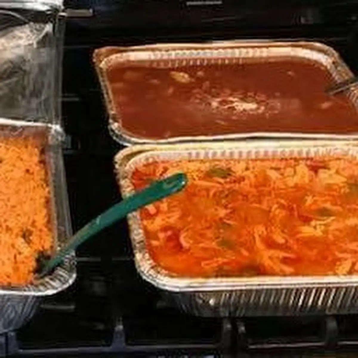 Rice Beans and Chicken