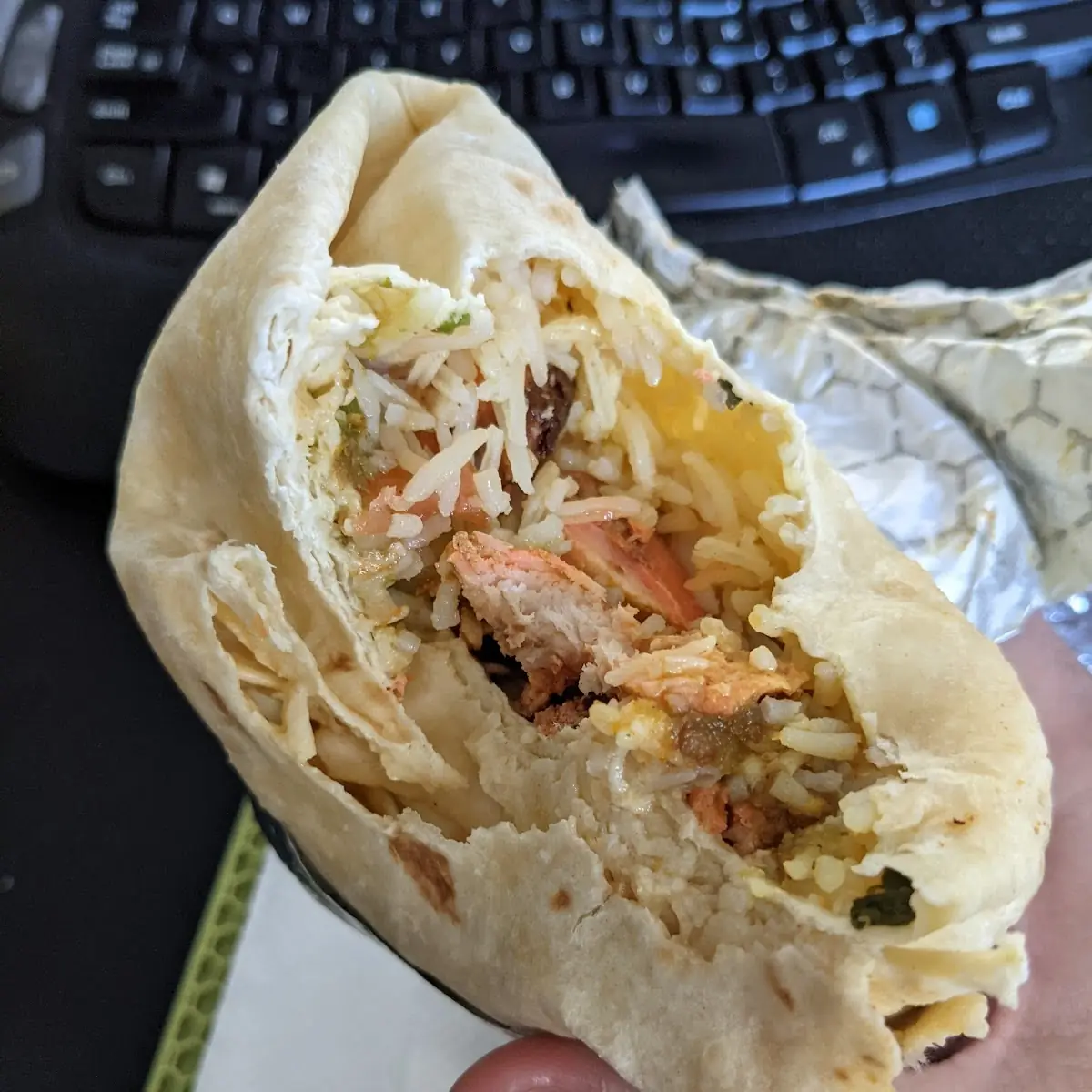 Tandoori Chicken Burrito