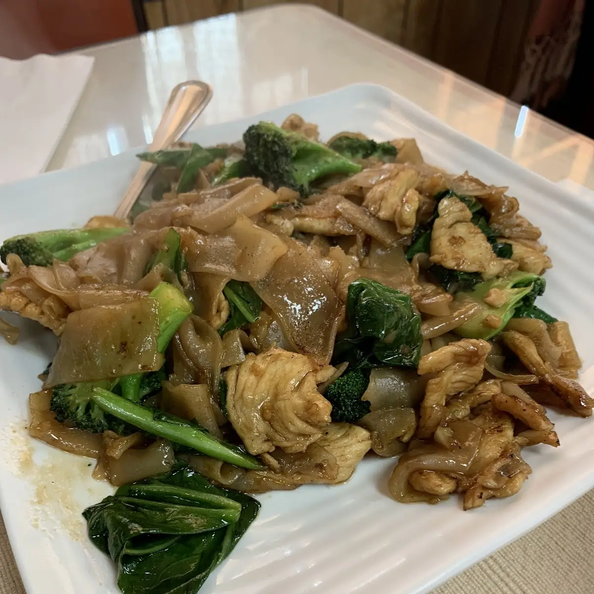 Chinese Broccoli with Crispy Pork
