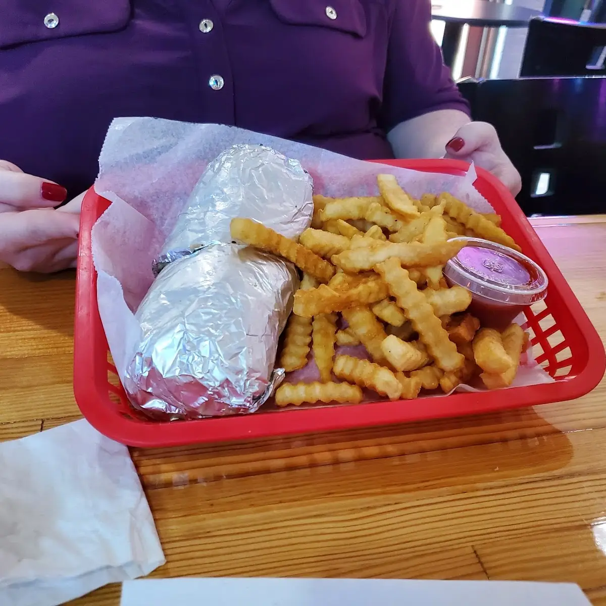 Philly Cheesesteak Wrap