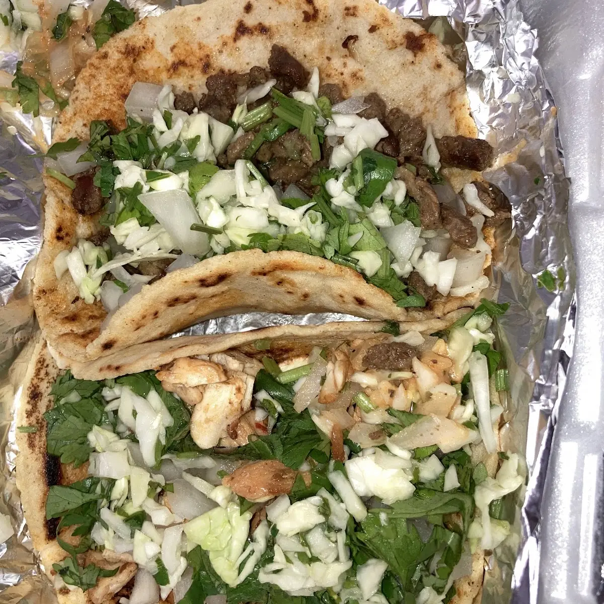Asada Taco Pollo Taco