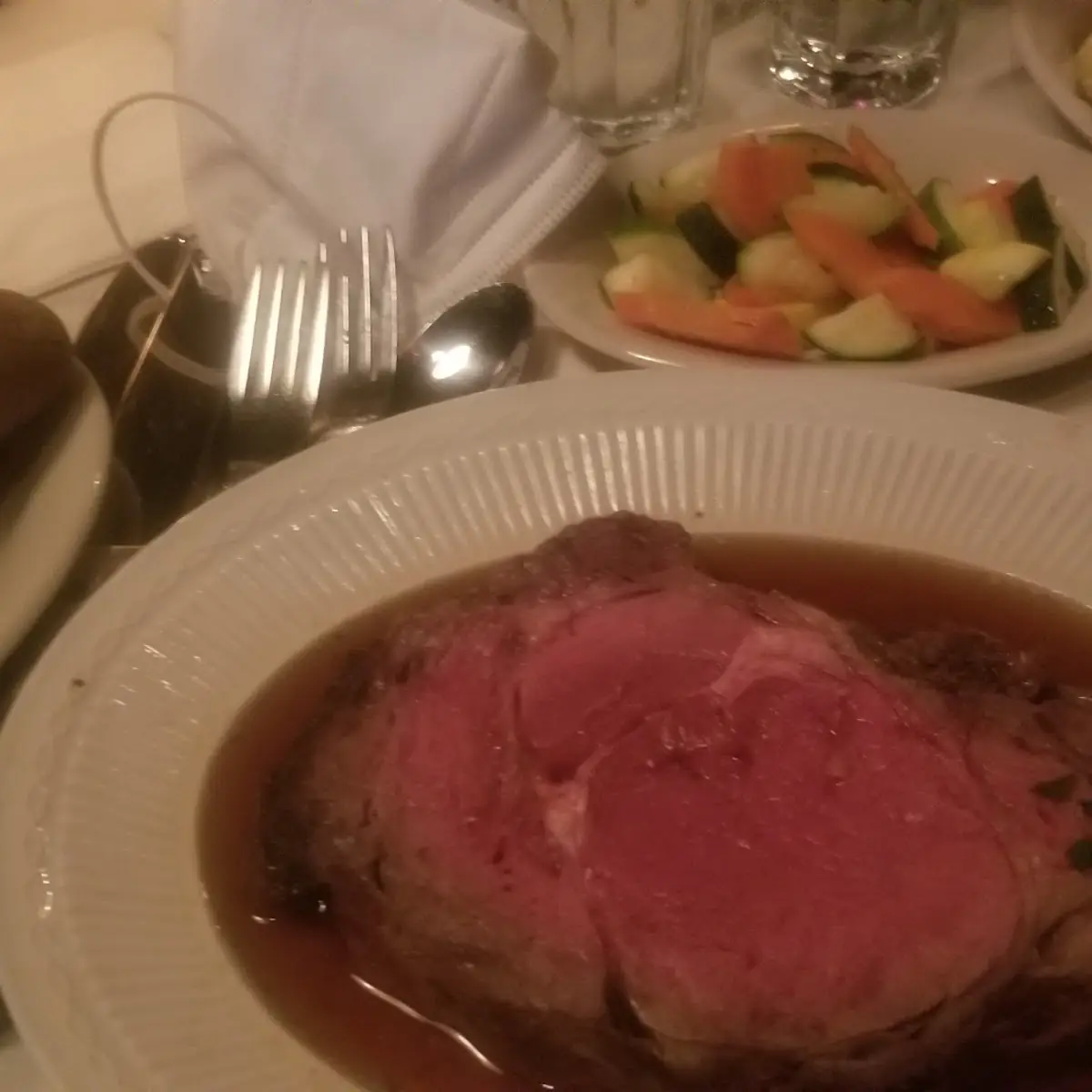 Prime Rib of Beef with Au Jus