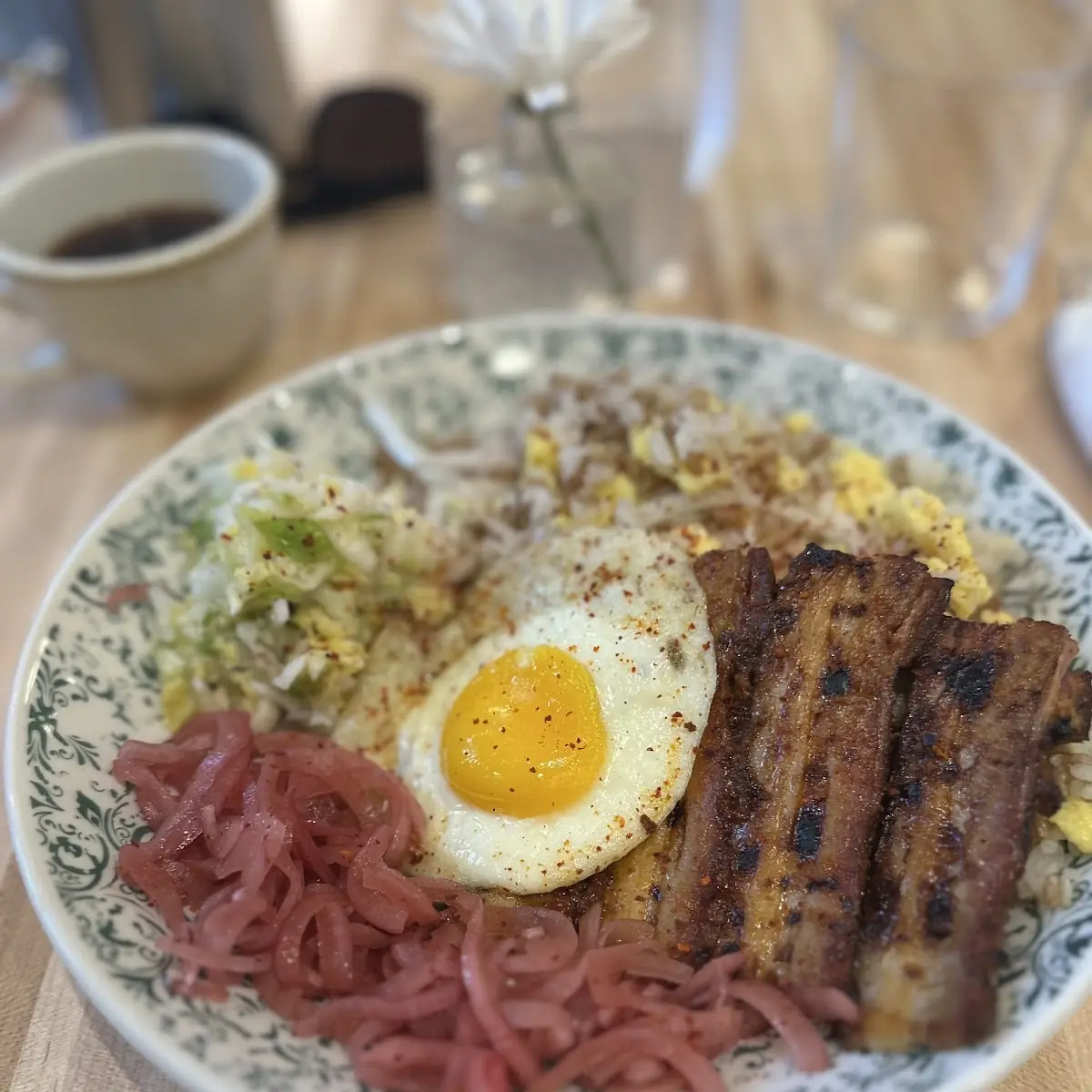 Crispy Pork Belly Rice Bowl