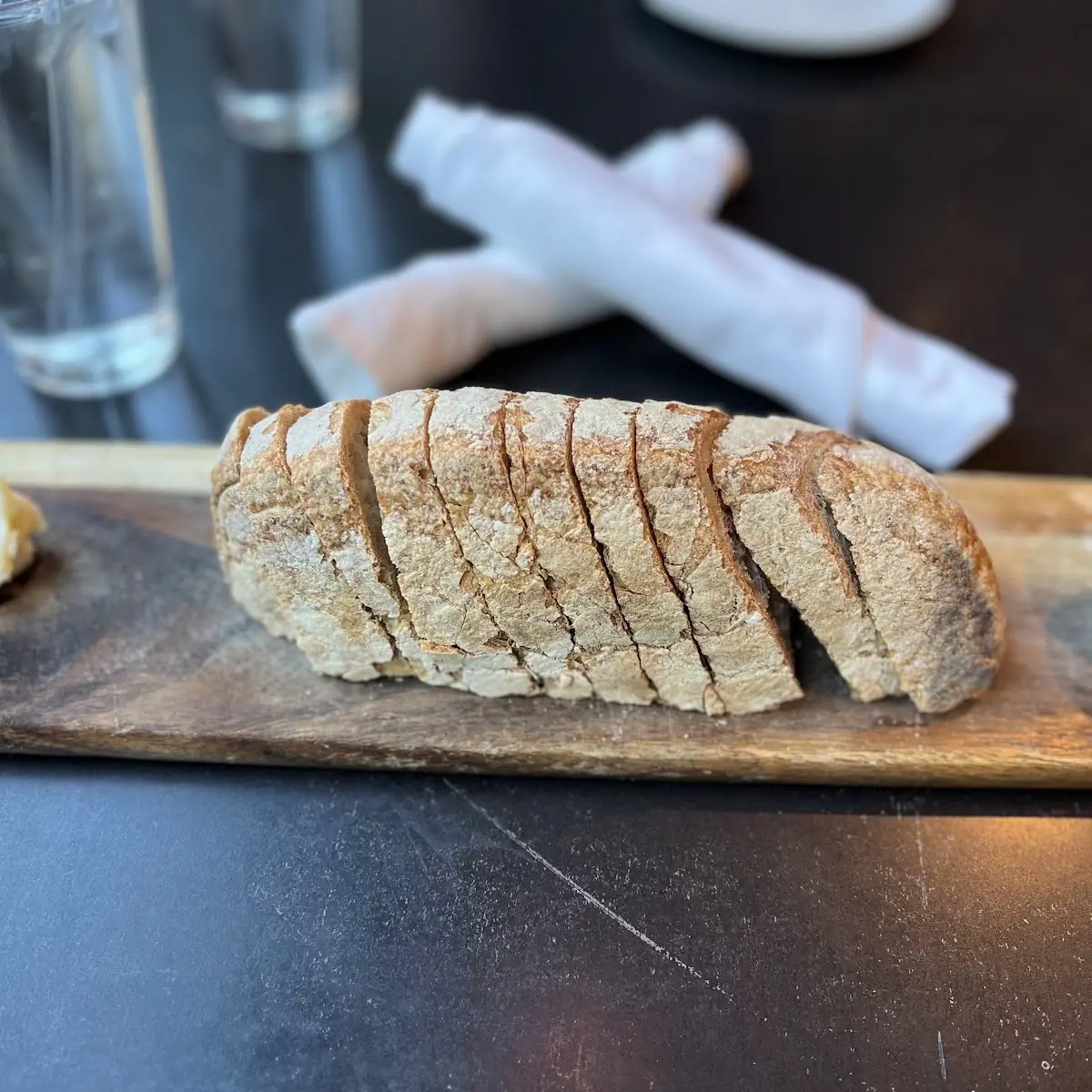 Sourdough Bread with Churned Butter
