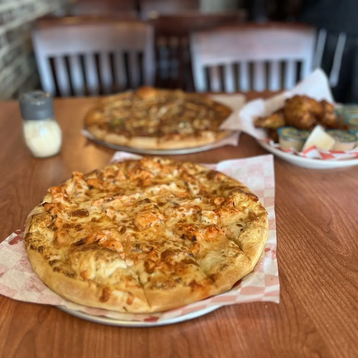 Chicken Alfredo Pizza